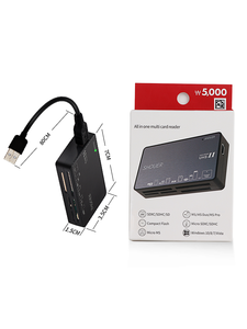 Çin üretici özelleştirilmiş toptan yüksek kalite hız çok 6 In 1 adaptörü Usb Sim Usb kart okuyucu Tf Tf tflash için - Product Image 3