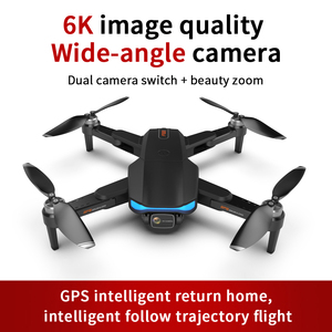 F188 WIFI GPS akıllı takip yapmak 5G Drone 6K HD geniş açı çift kamera FPV Mini Drones fırçasız Motor katlanabilir Quadcopter - Product Image 3