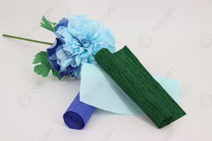 Sanat, el sanatları ve parti dekor için renk krep yaprak kağıt - Product Image 6