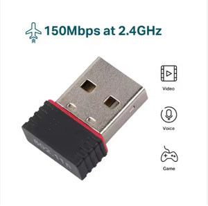 Adattatore Wireless USB WiFi 150Mbps Wi Fi Antenna PC Mini rete Internet scheda LAN Wifi Dongle adattatore Ethernet ricevitore - Product Image 3