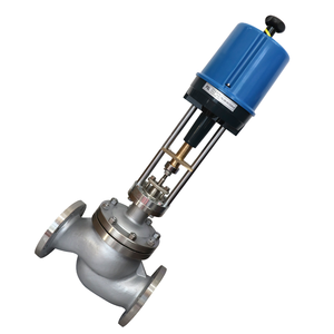 Válvula reguladora eléctrica personalizada de alta calidad con válvula de control de flujo de entrada de señal 4-20MA Producto - Product Image 6