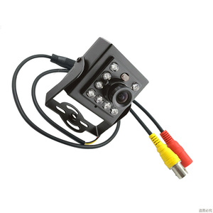 HDV OEM/ODM 1/3 "40*40mm 700TVL CCD Micro Square Mini Video Night Vision IR Leds Cámara analógica con audio para Bird Box Nest - Product Image 3