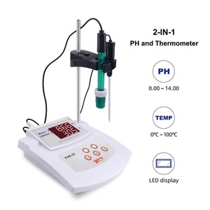 Băng ghế dự bị đầu <span class=keywords><strong>PH</strong></span> mét độ chính xác cao kỹ thuật số <span class=keywords><strong>pH</strong></span> Tester 2 trong 1 <span class=keywords><strong>ph</strong></span>òng thí nghiệm Đồng hồ nước nhiệt độ - Product Image 3