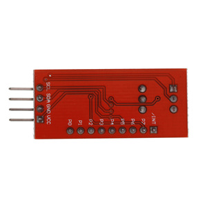 Yeni IO genişleme modülü PCF8574T LED tipi elektronik yapı taşı anahtarı ile I2C arayüzü I/O genişleme modülü - Product Image 2