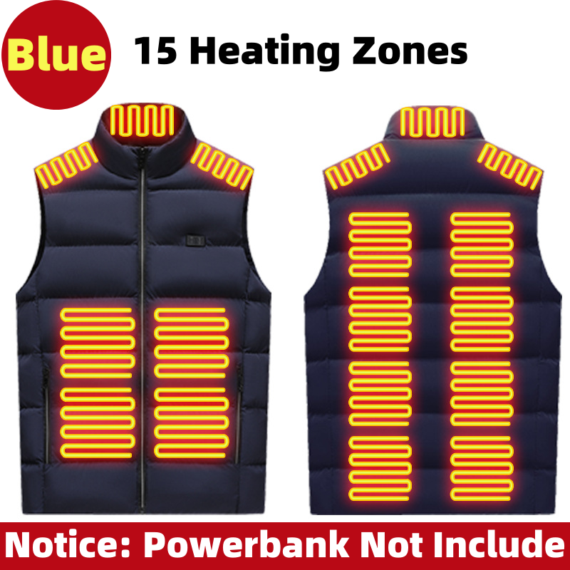 Blu 15 zone di riscaldamento