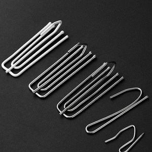 Bán buôn giá rẻ 4 prongs thép không gỉ Pinch pleat kim loại rèm móc - Product Image 3