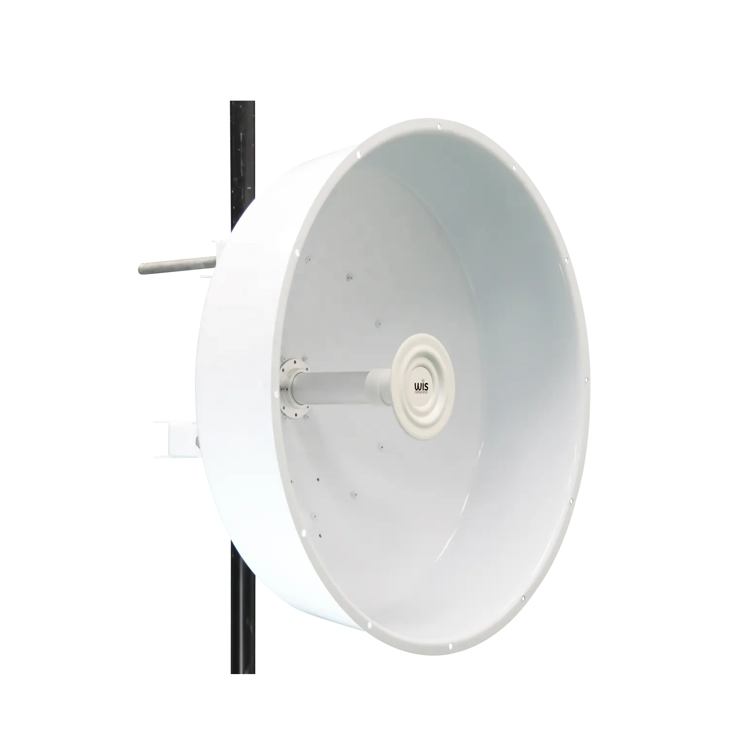 Параболическая антенна 4,9-6,5 ГГц 0,6 м | 2 фута с высокой производительностью для Ubiquiti Airfiber 5 и mimosa b5c Radiowaves