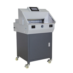 Tagliacarte ghigliottina 46cm dimensione A4/A3 460 v7 Mcgs unità di programmazione di controllo nuovo programma macchina per il taglio della carta - Product Image 6
