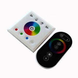 RF RGBW RGB светодиодный контроллер сенсорный экран DC12-24V 18A пульт дистанционного управления канал для RGB RGBW ленточная лента