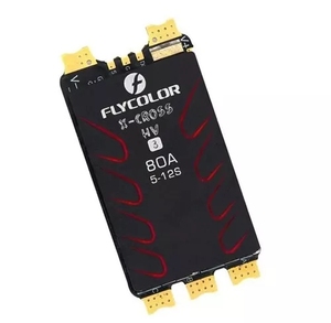 FLYCOLOR X-cross HV3 ESCスルーマシンガバナーESC BL-32ビット5-12S 60A 80A 120A 160A RCドローンDIYパーツ