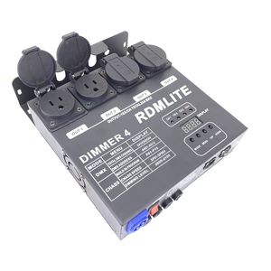 <strong>Digital</strong> Display 4-channel DMX512 Dimmer Pack With RDM for Stage Lighting Switch - Product Image 2