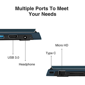Topjoy Min Gamming Laptop 15.6 zoll Computer Cor i3 i5 i7 Comet Lake 70Wh Fingerprint Wifi SD Card Socket Notebook - Product Image 5