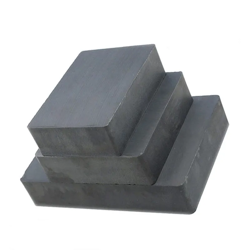 Квадратный ферритовый магнит производитель индивидуальный постоянный квадратный керамический ферритовый магнит для продажи