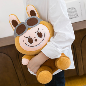 New Cartoon Capybara Labubu <strong>Plush</strong> Toy Capybala Labubu Doll Cross-border Factory Direct Sales - Product Image 4