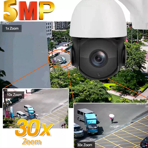Long Distance Ir 100m POE 5MP AI Auto Track <strong>30X</strong> <strong>Zoom</strong> Cctv Camera Waterproof Motion-activated Ip Security Speed Dome Camera - Product Image 2