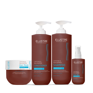 Set Perawatan Rambut Niacinamide & Kopi, untuk Anti rambut jatuh | Kontrol Minyak & pembersih kulit kepala berstimulasi | Formula OEM - Product Image 1