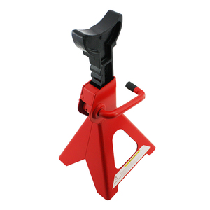 3 ila 12 Ton ayarlanabilir Jack standı CE & GS sertifikalı yüzey boyama kırmızı - Product Image 1