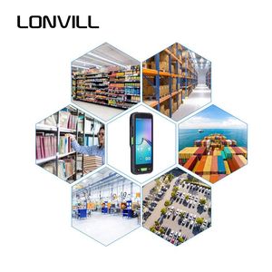 Escáner de código de barras Pda 2d Qr, lector de código de barras, 4G, octa core, Pdas, Android 9, resistente, OEM - Product Image 5
