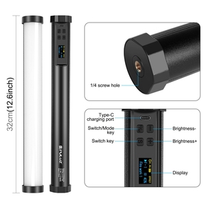 อุปกรณ์เสริมกล้องคุณภาพสูง PULUZ 135 LEDs ภาพมือถือติดแสงสีเต็มรูปแบบ RGB เติมแสง - Product Image 3