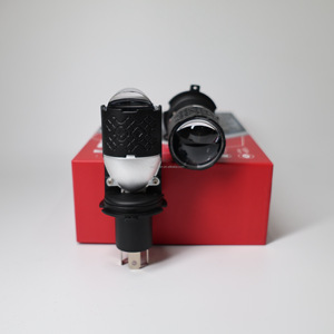 55W Mini H4 LED araba farlar ile 6000K projektör Lens yüksek kalite küçük Bi LED - Product Image 5
