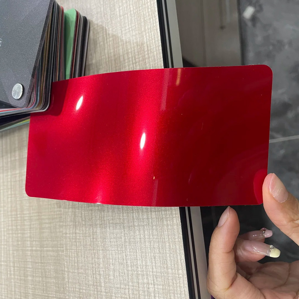 Rojo Soul Drive metálico súper brillante