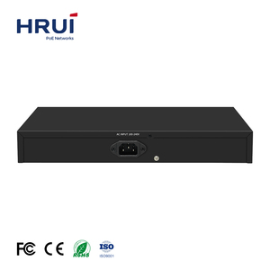 สนับสนุน OEM ODM PoE Switch VLAN และขยาย250M 150W PoE Power 10พอร์ตกิกะบิต L2 - Product Image 5