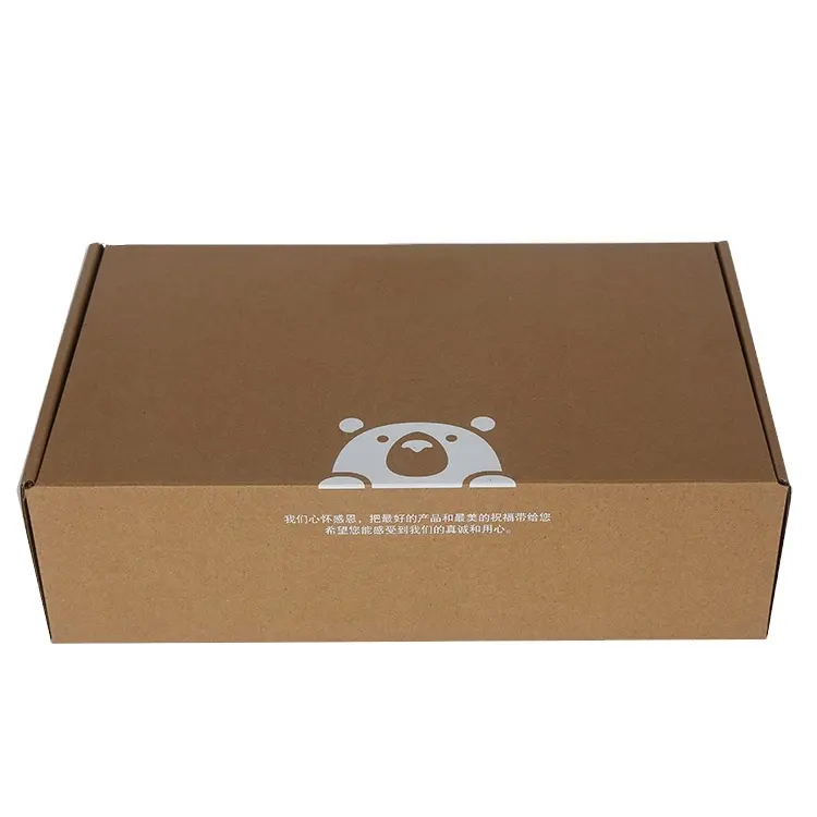 Custom Logo Printed Shipping Mailing Box corrugated Cardboard Paper packaging Boxes