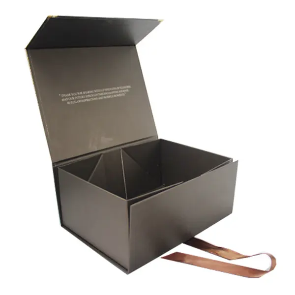 Magnetische Abdeckung Faltbarer Lippenstift Kosmetische Geschenk box Kraft, Urlaub Luxus Faltbare Geschenk box Verpackung