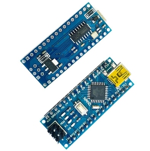 Nano V3.0 mini USB con placa de desarrollo ATMEGA168P Módulo de microcontrolador CH340 para Arduino - Product Image 1