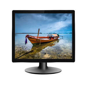 Venta al por mayor de 15 17 pulgadas LCD con AV, entrada VGA, pantalla HD a Color, Monitor de montaje en pared de escritorio, Mini monitor de pantalla - Product Image 1