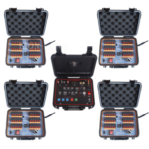 Prezzo di fabbrica spunti 144 di programmazione musicale pirotecnica Controller fuochi d'artificio sistemi di accensione elettronica - Product Image 1