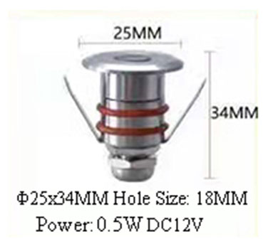 25mm 0,5W