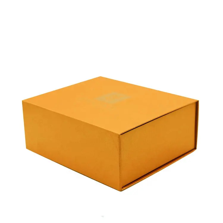 Personalizado Varios modelos y tamaños de lujo lámina de oro Embalaje de regalo Cajón de cartón Caja de regalo de gama alta