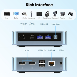 Auf Lager Intel Twin Lake N150 CPU DDR4 16GB SSD 512GB Mini-PC Computer N150 Wifi 5.0 BT4.2 Mini tragbarer PC für Windows 11/Linux - Product Image 5