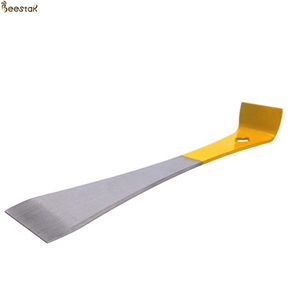 Apiculture SS Hive <strong>Tool</strong> Half Yellow Hive <strong>Tool</strong> Stainless Steel Scraper for Beekeepers Harvesting Honey - Product Image 4