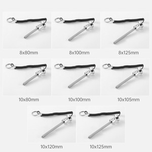5 1/2&quot; Length 3/<strong>8</strong>&quot; Diameter M10 Selector <strong>Gym</strong> 8mm Magnetic Steel Weight Stack View Larger Image Add to Compare Shar - Product Image 2