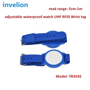 Wristband RFID Tag Uhf Personnel ID Tag <strong>Program</strong> / <strong>Read</strong> and <strong>Write</strong> Short Range Passive Rfid Uhf Iso Tag 840-960mhz - Product Image 2
