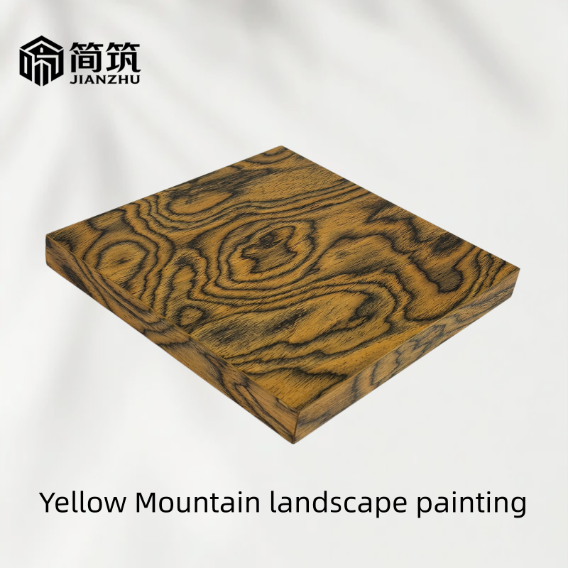 pintura de paisaje amarillo