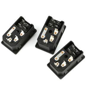 AC-019 C14 Ac כניסת כוח תקע שקע 7 סיכות Led מתג AC כוח שקע Pcb - Product Image 6