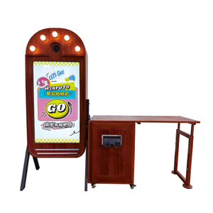 Cabina de fotos de espejo con estuche de vuelo Selfie Portable Magic Mirror PhotoBooth para fiesta - Product Image 1