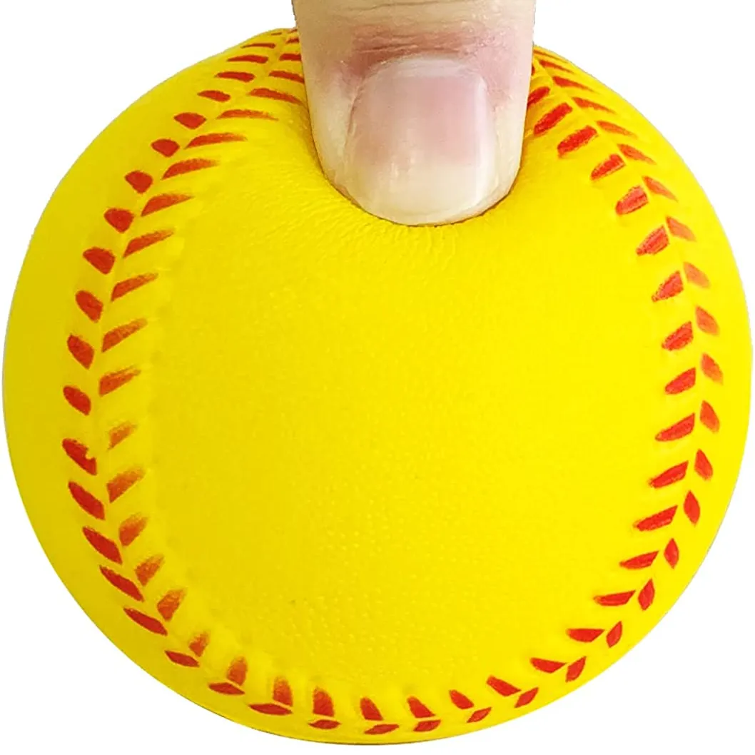 Balles de baseball souples d'entraînement en mousse de taille réglementaire pour enfants pour un jeu de capture de lancer en toute sécurité