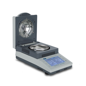 เครื่องวัดความสมดุลของความชื้น0.01% ความสามารถในการอ่าน0.001g 110V-240V 3โหมดการอบแห้งหน้าจอสัมผัส RS232อินเตอร์เฟสการทดสอบปริมาณน้ำ - Product Image 3