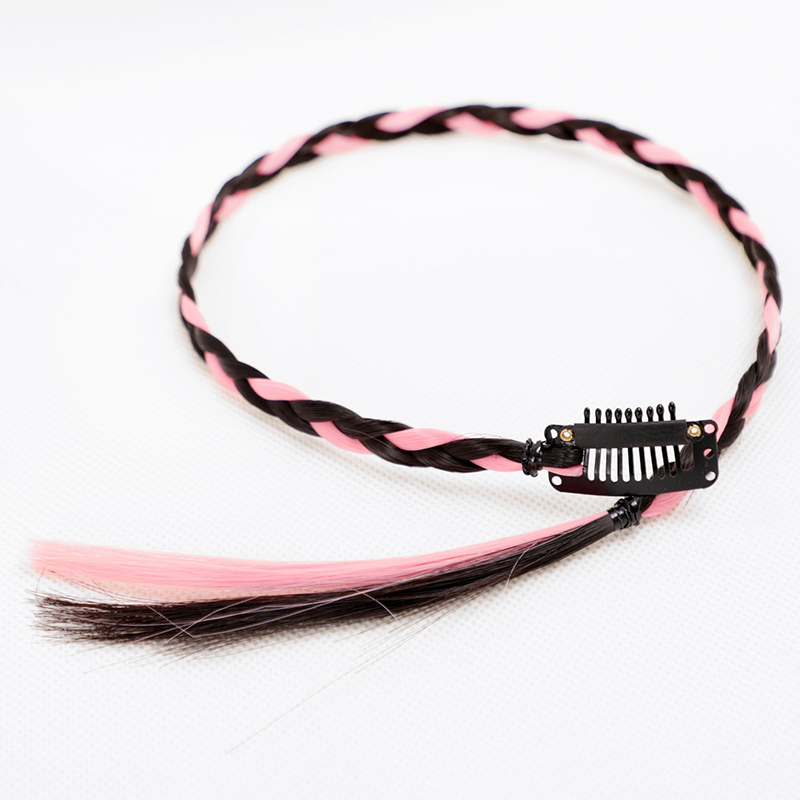 Noir brun avec rose