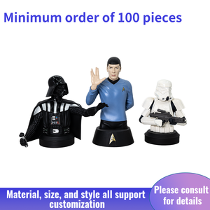 Customized Half Body Movie Character Bust Resin Animation <strong>Derivative</strong> Toy Figure Statue for Craft Use - Product Image 3