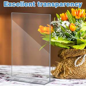 L hình dạng <span class=keywords><strong>Acrylic</strong></span> nhãn hiển thị rõ ràng <span class=keywords><strong>Acrylic</strong></span> khung tùy chỉnh kích thước <span class=keywords><strong>Acrylic</strong></span> hiển thị A4 dọc giấy giữ dấu 8.5x11 inch - Product Image 2