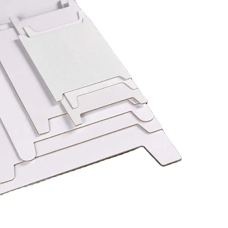 Personalizado H tipo 7*14cm papel de tarjeta de cartón Múltiples tamaños carrete de bobinado para cinta trenzada de encaje
