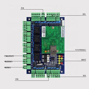 Controller a quattro porte TCP/IP controllo Access Connect 4 lettori RFID Free SDK per il blocco del controllo accessi - Product Image 6