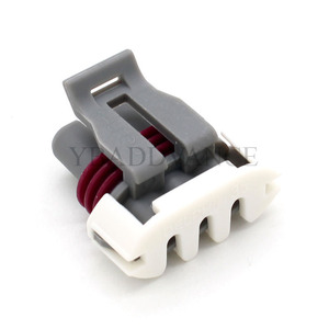 Delphi-conector de Sensor de mapa serie 12129946, conector gris hembra de 3 pines, 150