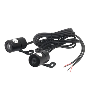 Beyaz mavi su geçirmez yeni melek kanat karşılama projeksiyon Led ışık motosikletler elektrikli araç modifikasyonu için atmosfer ışığı - Product Image 6