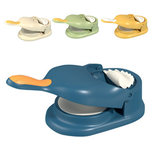 DIY küçük ev pişirme pasta Empanada Makep aracı köfte basın sarıcı Maker kalıp 2 In 1 manuel hamur makinesi ev için - Product Image 1